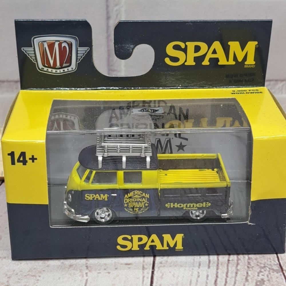 M2 Machines 1959 Volkswagen Double Cab Spam M2 Machines 1:64 Scale Hormel Foods